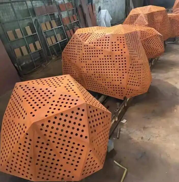 天心耐候钢造型